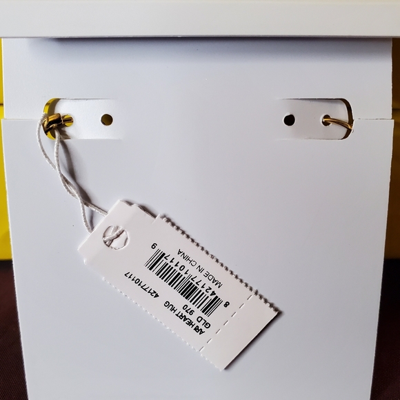 Kendra Scott Pink and Gold Hoop Earrings - Picture 4 of 4